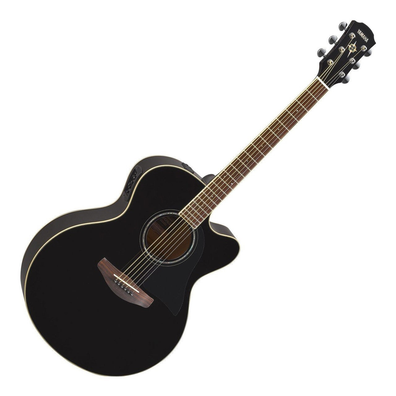 Yamaha Guitarra Electroacustica Serie CPX600 en color Negro