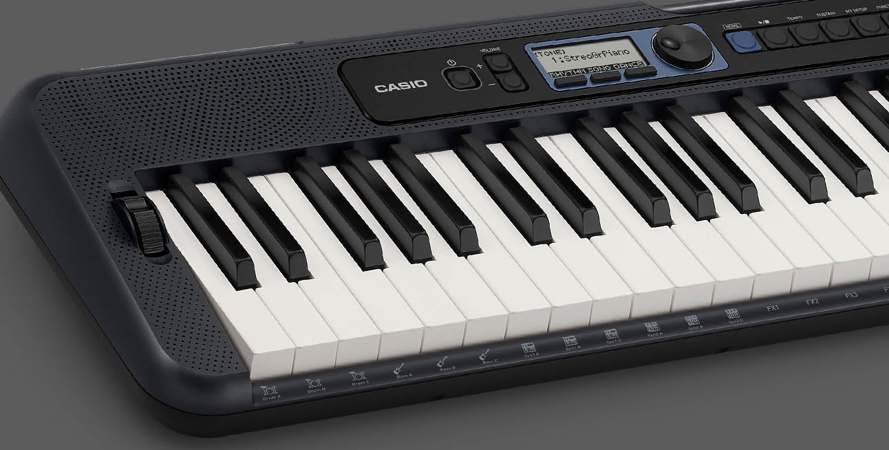 Teclado Casio Ct-s300 de 61 teclas color negro