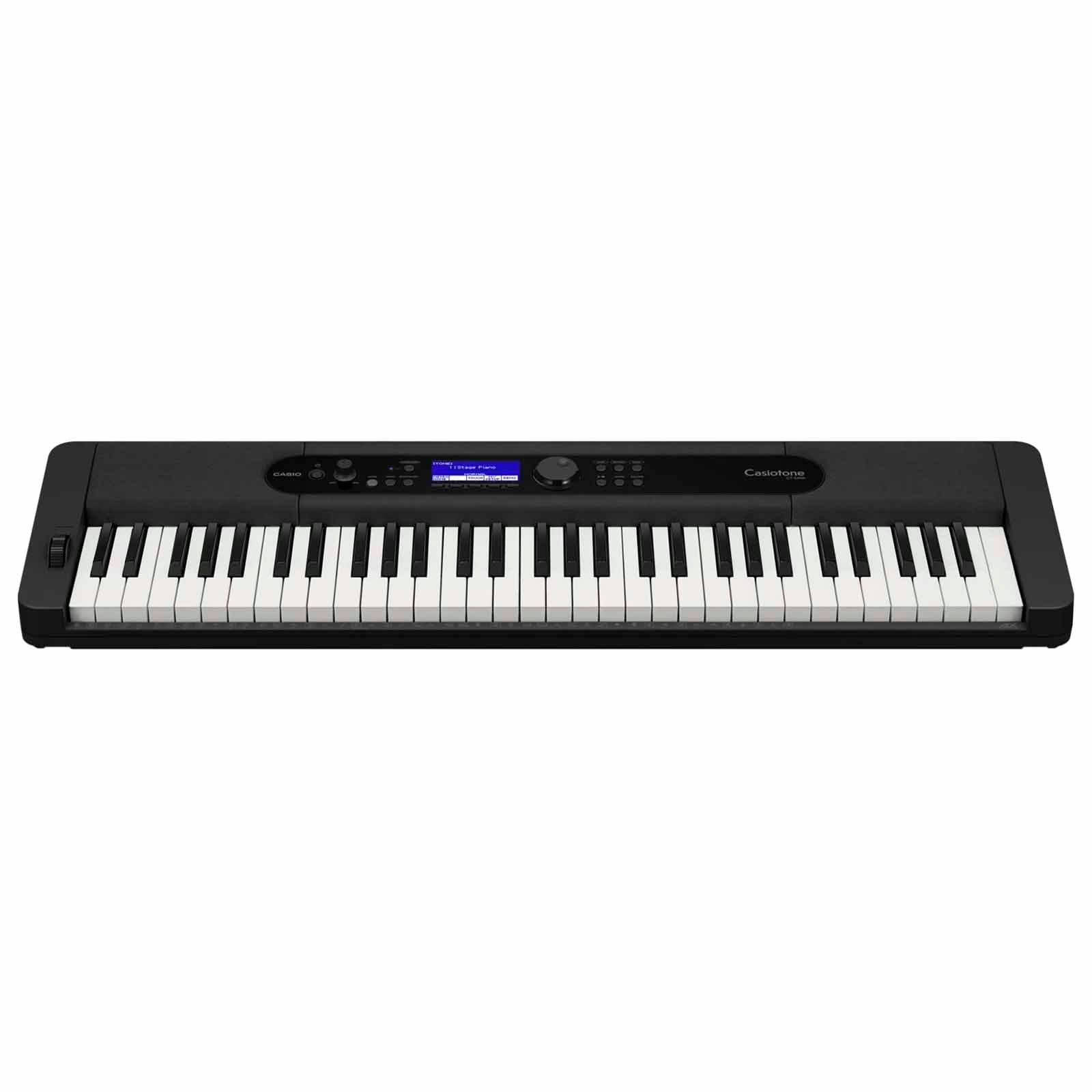 Casio CT-S400 Teclado Arranger Ultraportátil de 61 Teclas, Negro
