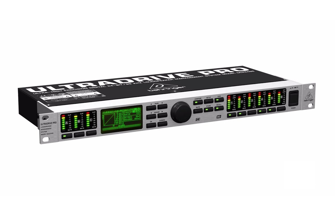 Procesador De Audio Behringer Ultradrive Dcx2496