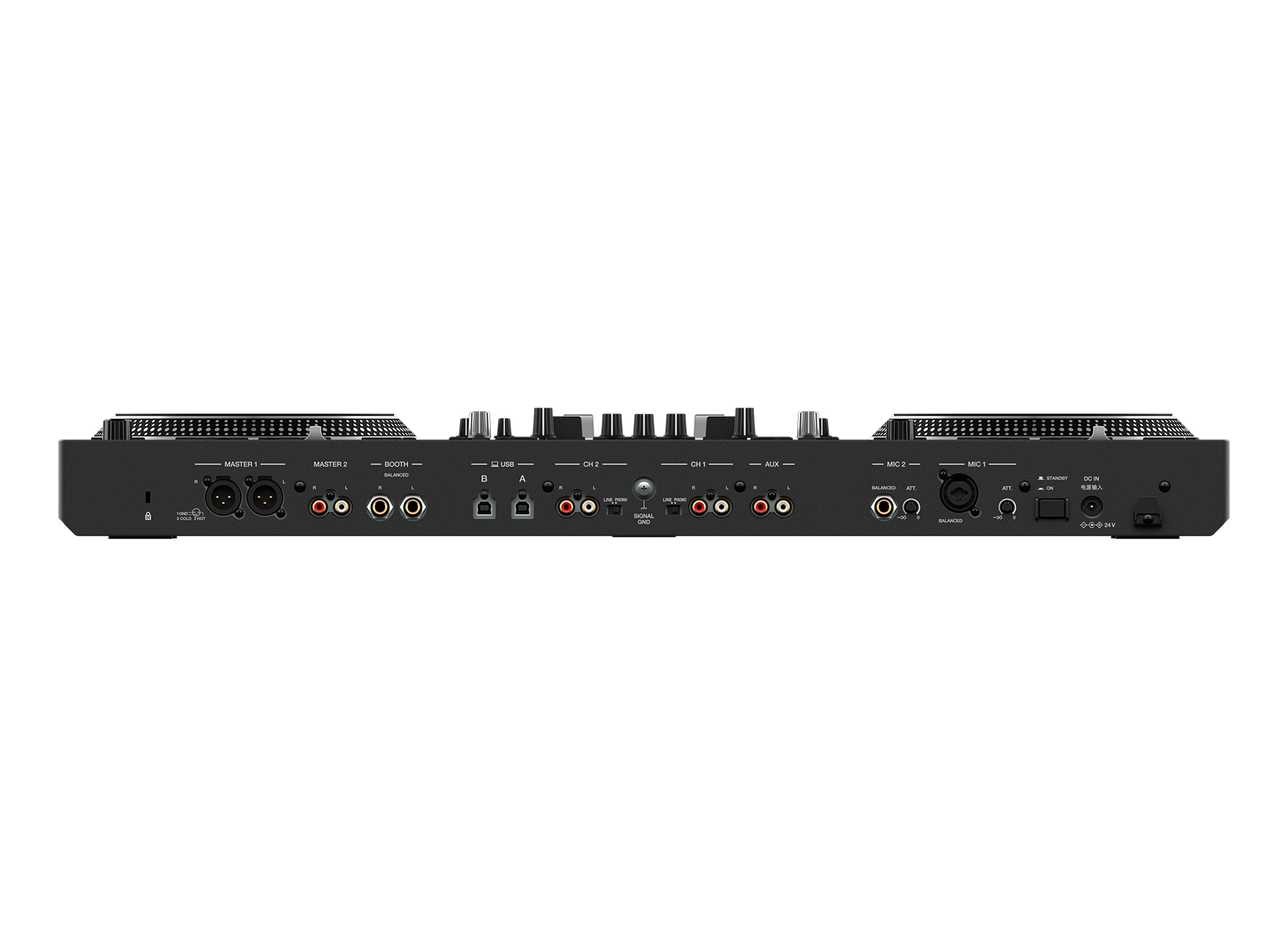 Pioneer Dj paquete Controlador dj profesional de 2 canales DDJREV7 y Audifonos color blanco