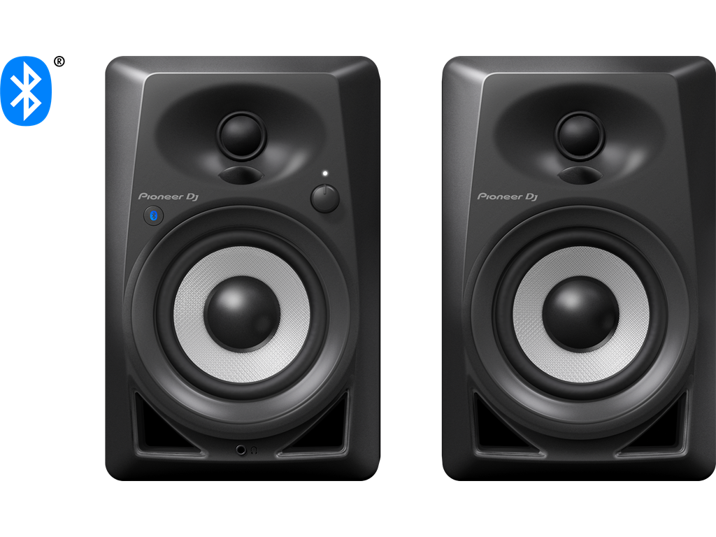 Pioneer DJ Bundle DDJREV7 2-Channel Professional DJ Controller and Pair of Professional Monitors