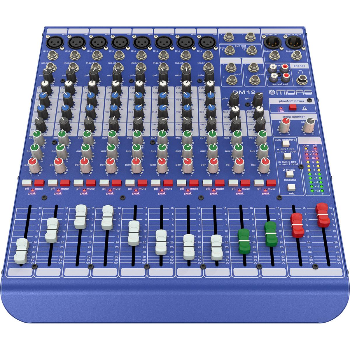 Midas DM12 12-Channel Analog Mixer