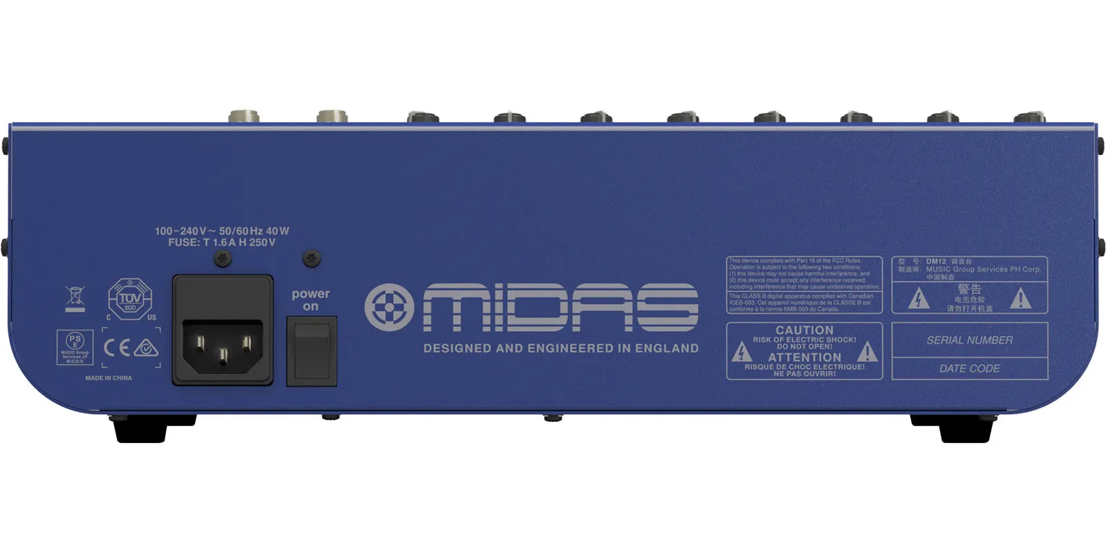 Midas DM12 12-Channel Analog Mixer
