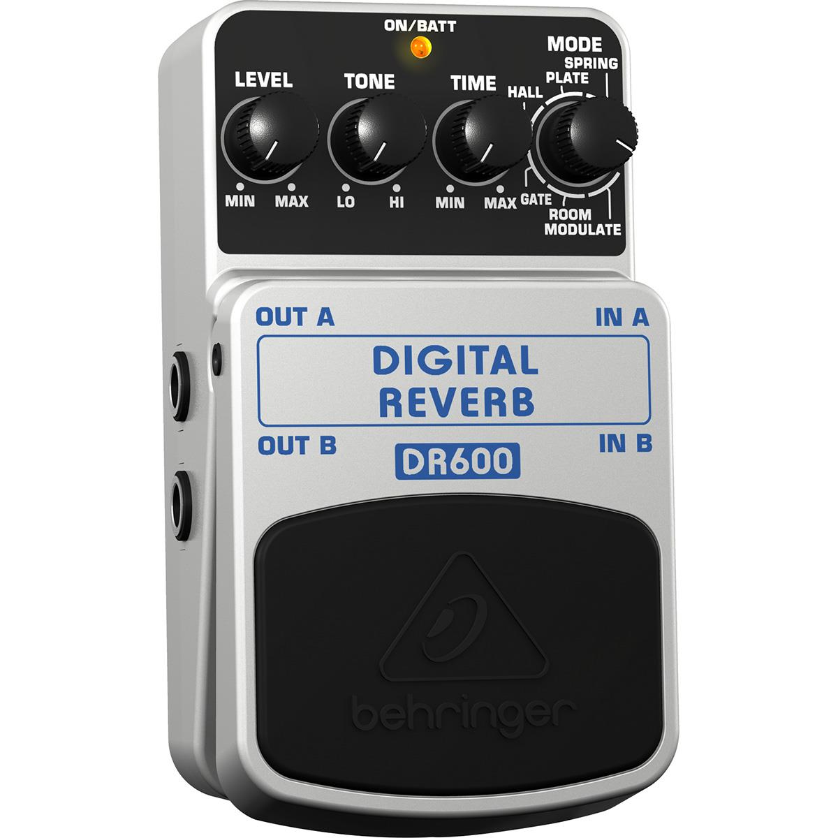 PEDAL PARA GUITARRA DIGITAL REVERB DR600