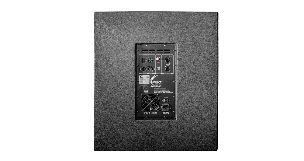 Bocina Melo Dsp1860 Subwoofer Negro 115v