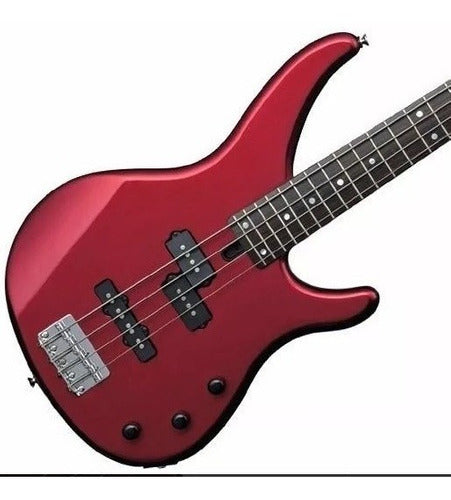 Bajo Yamaha TRBX174RM Eléctrico Pasivo 4 Cuerdas Rojo