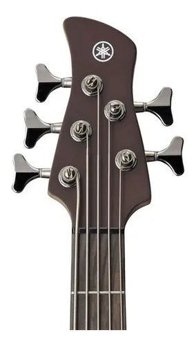 Bajo Eléctrico Yamaha Trbx505tbr 5 Cuerdas Activo/ Pasivo color Marrón