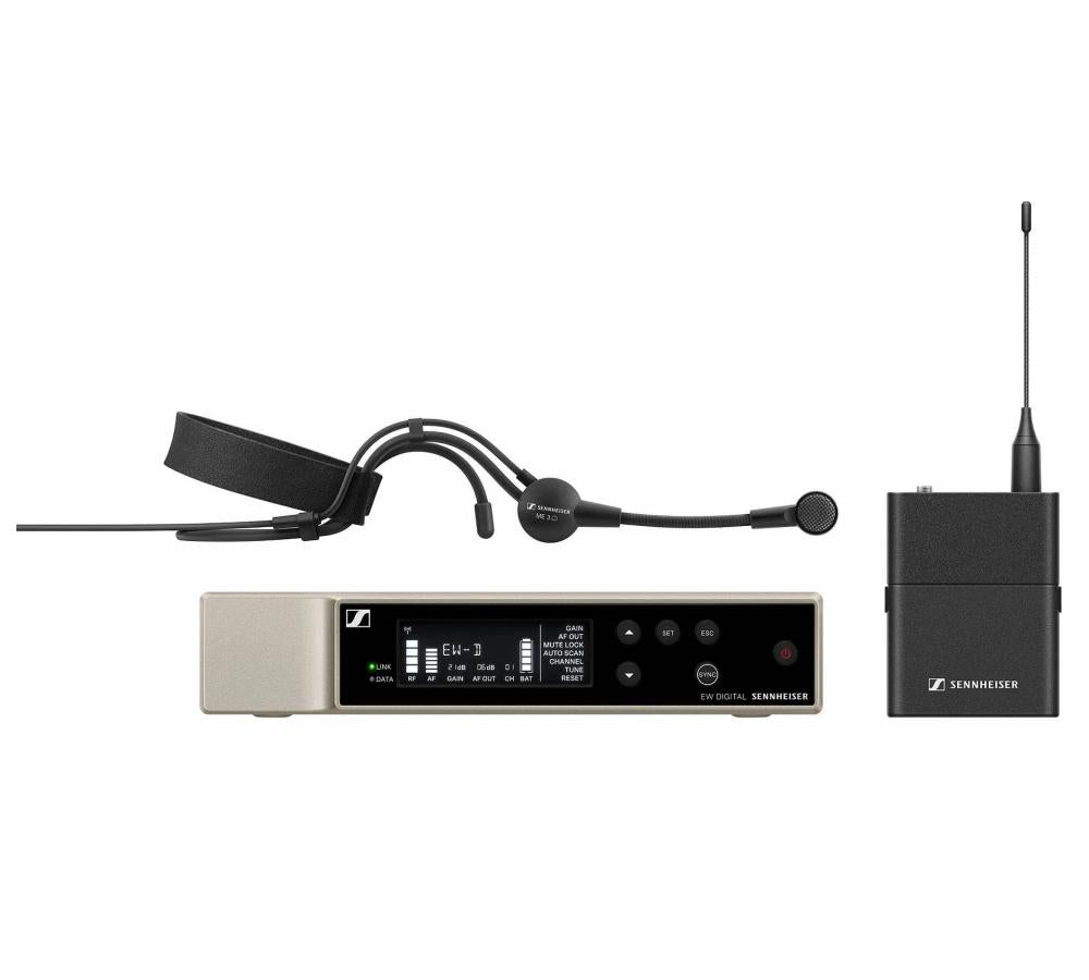 Sistema Inalámbrico De Diadema Sennheiser Ew-d Me3 Set