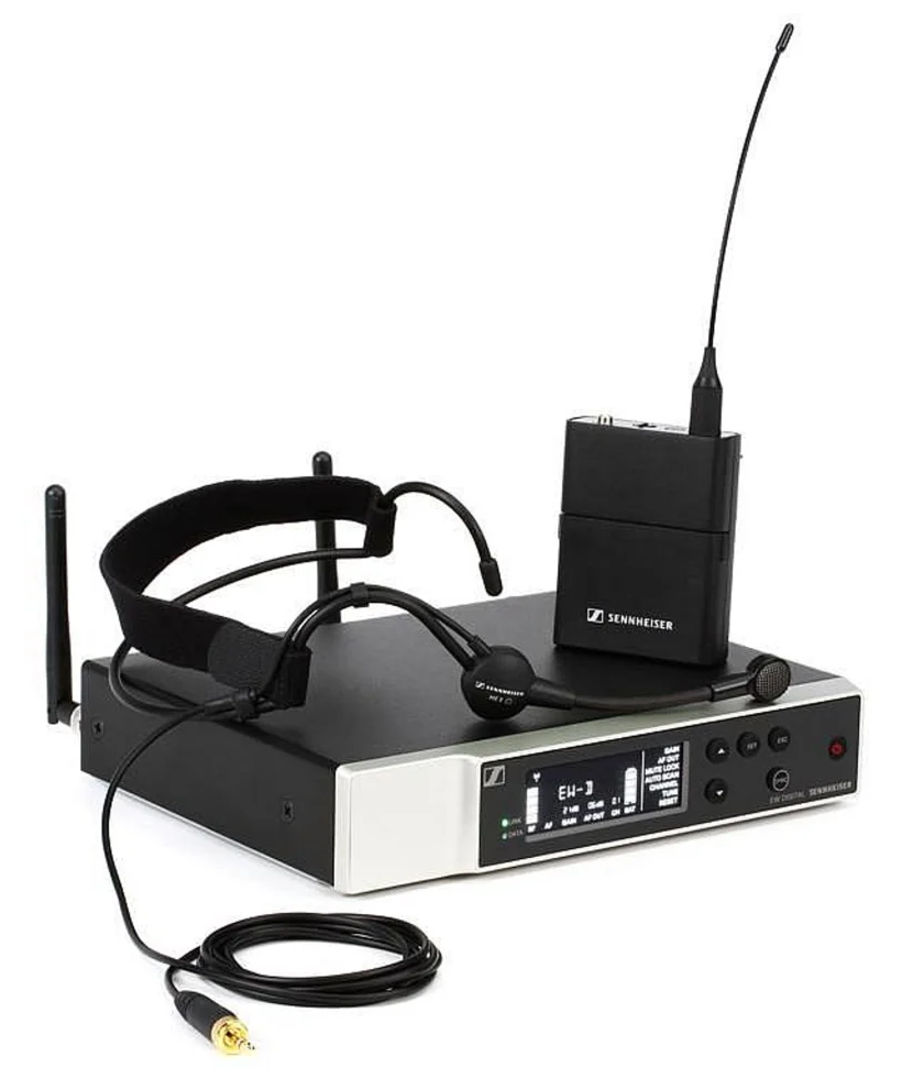 Sistema Inalámbrico De Diadema Sennheiser Ew-d Me3 Set