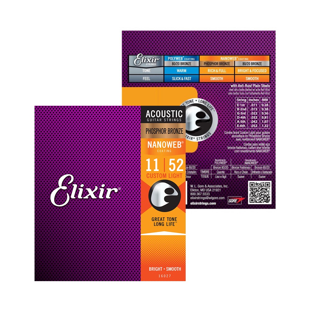 Elixir paquetes de cuerdas 3pz