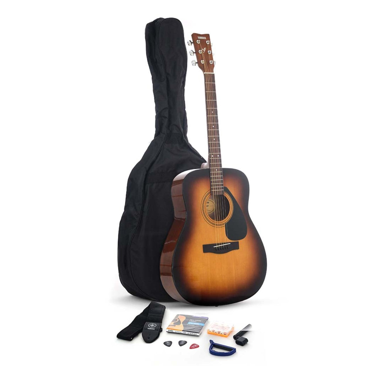 Yamaha Paquete De Guitarra Acústica Folk Tobacco Modelo F310PTBS