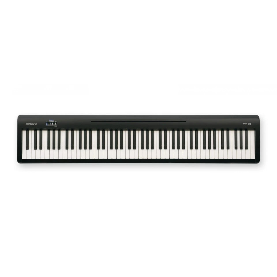Fp-10 Roland Piano Digital Con Stand Para Partitura Negro