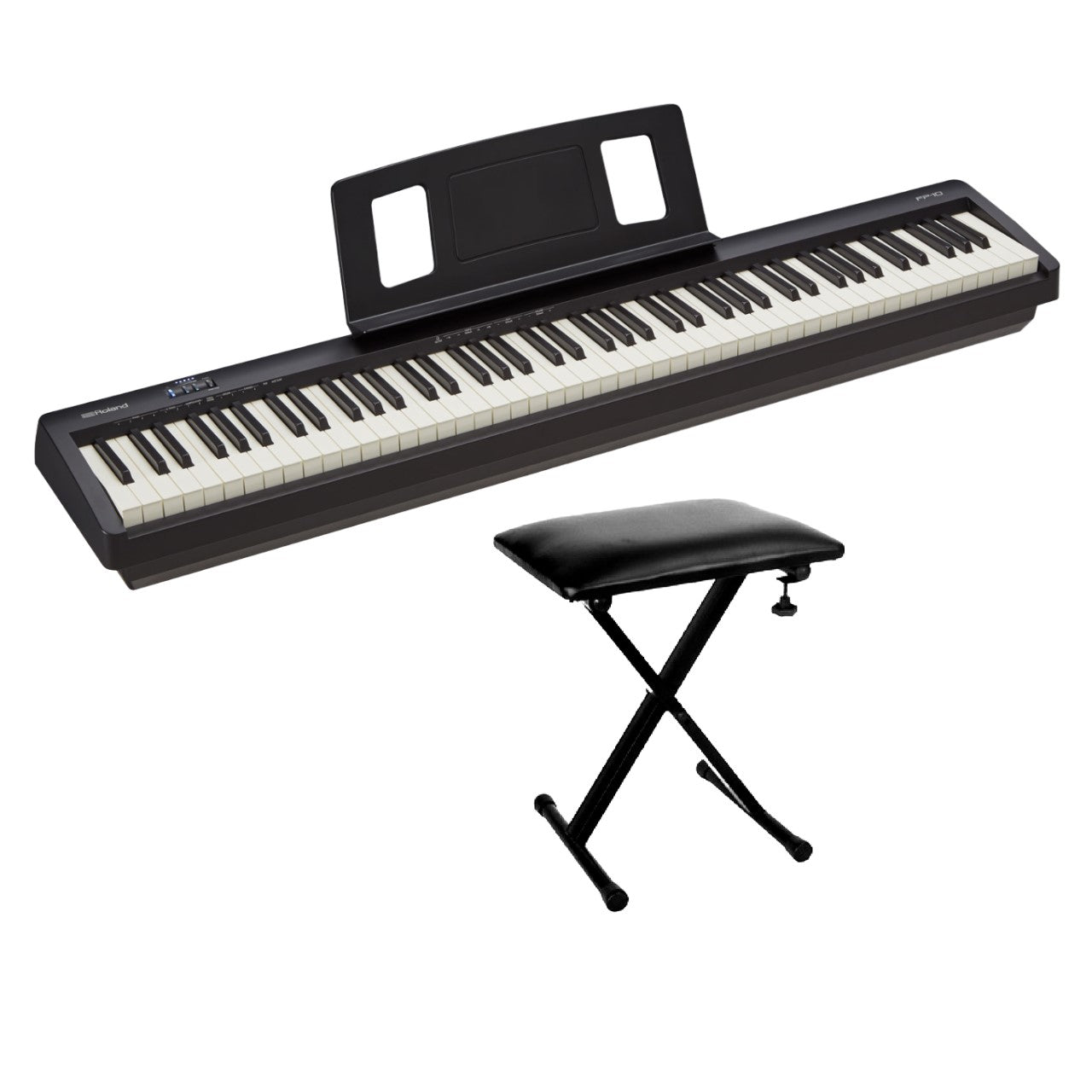 Roland Fp-30x-bk Teclado Digital 88 Teclas Paquete Completo