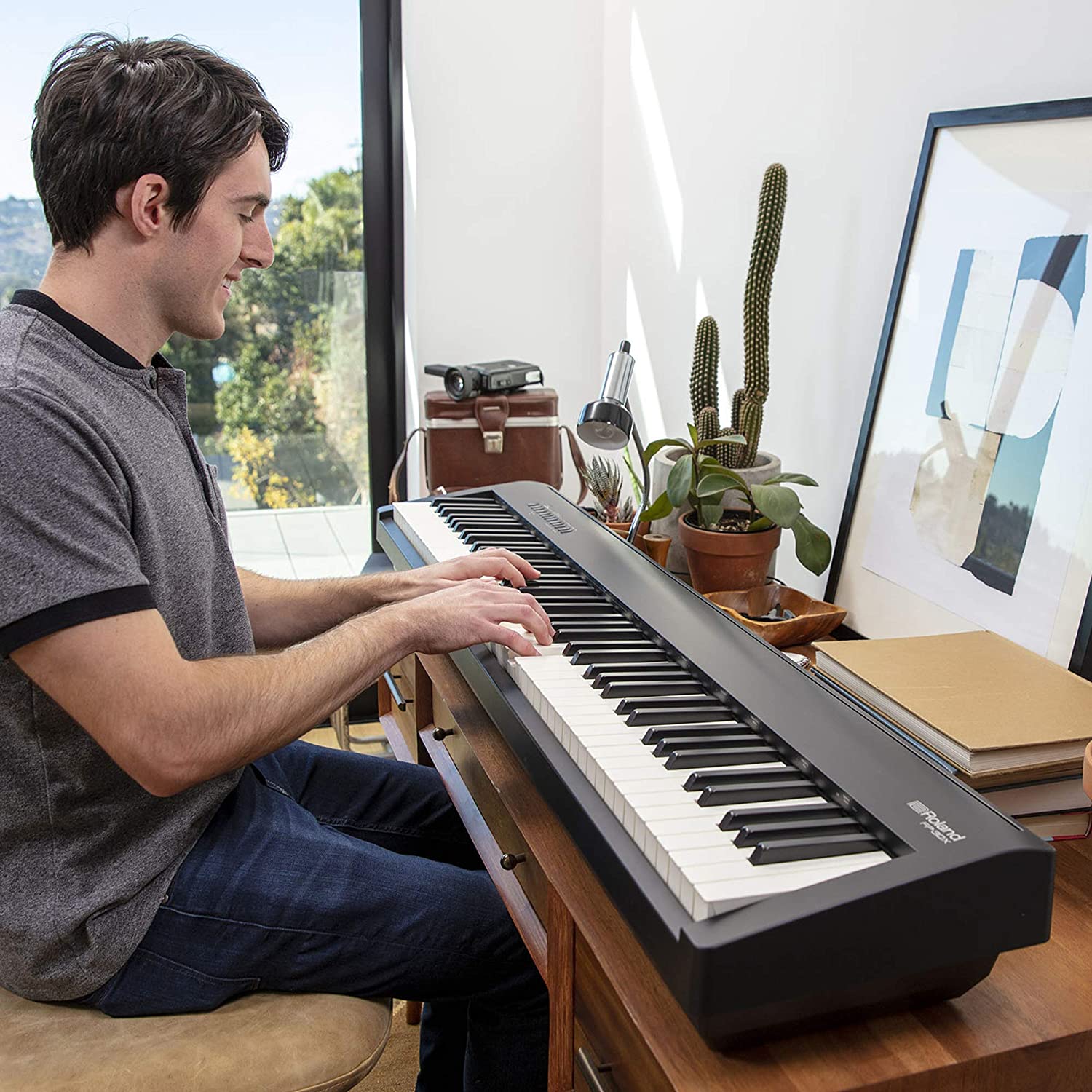 Roland FP-30X 88-Key Authentic Tone Digital Piano, Black