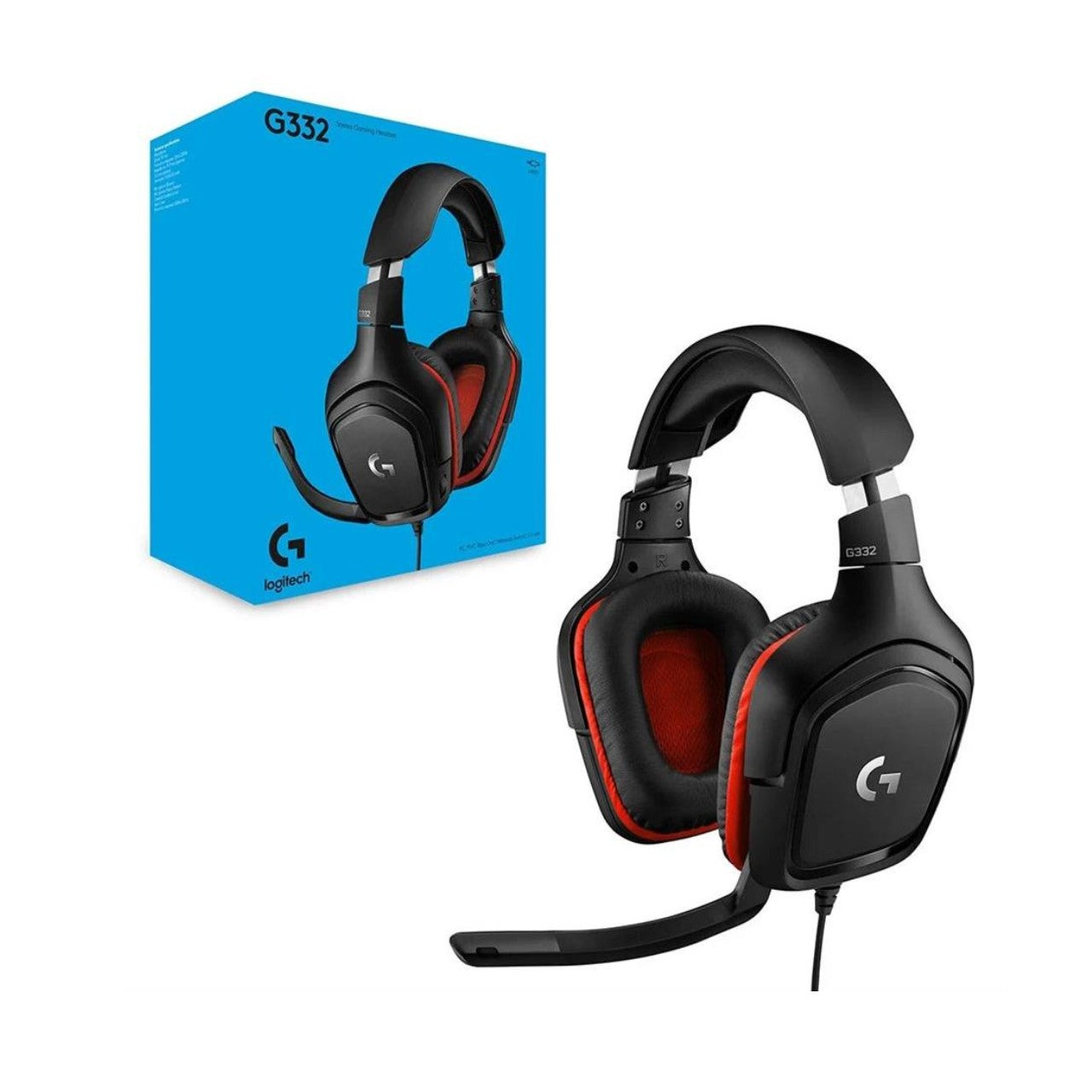 Audífonos Gaming alambricos, Almohadillas Giratorias G332