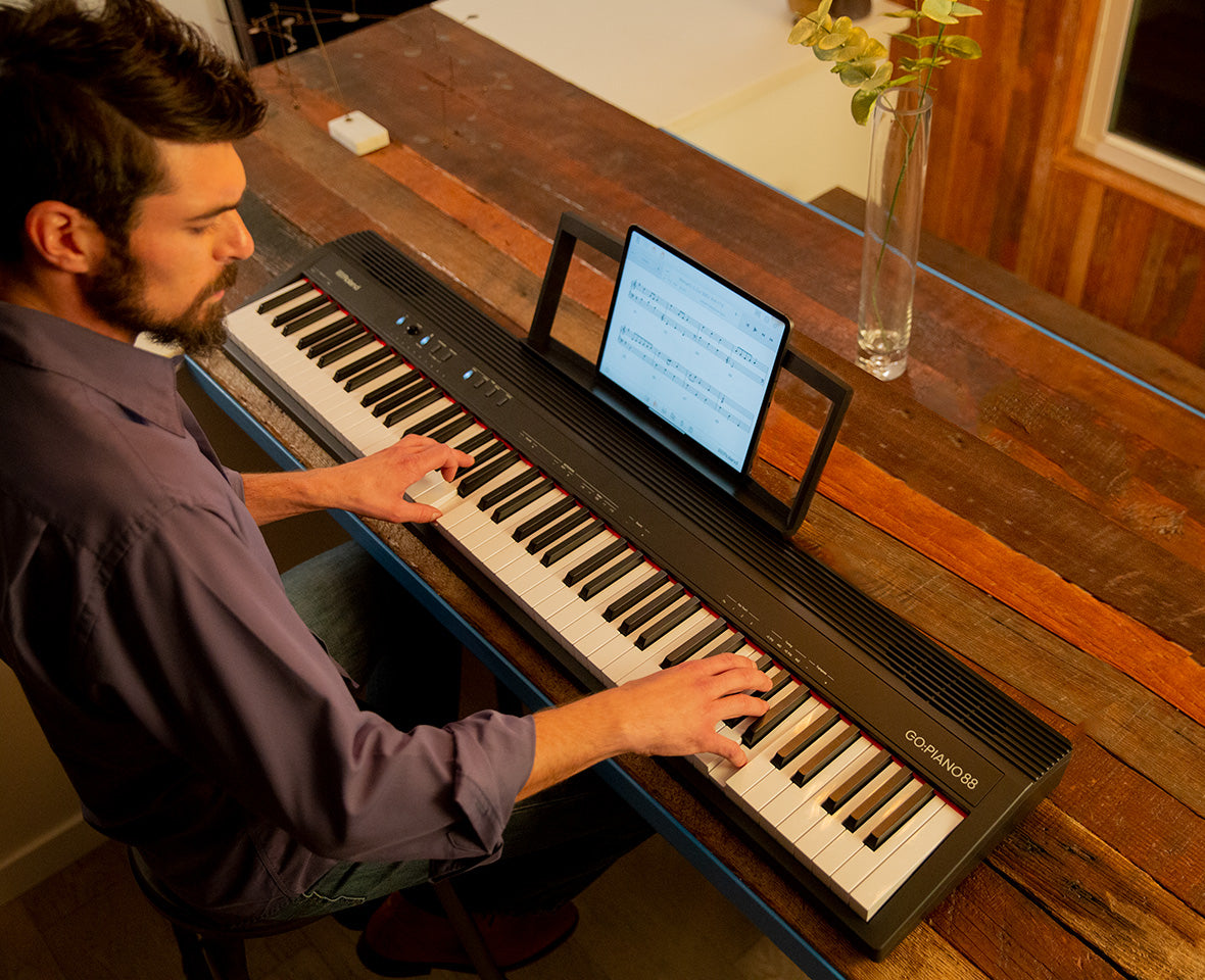 Piano Roland Go-88p 88 Teclas Con Bluetooth Portátil