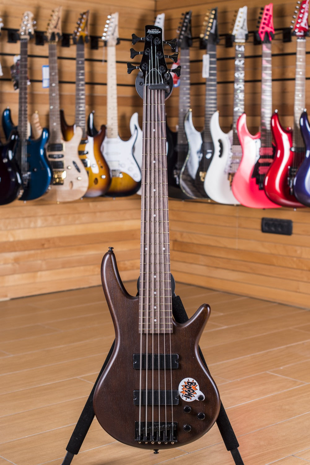 IBANEZ SDGR 6-String Electric Bass GSR206B-WNF, Walnut