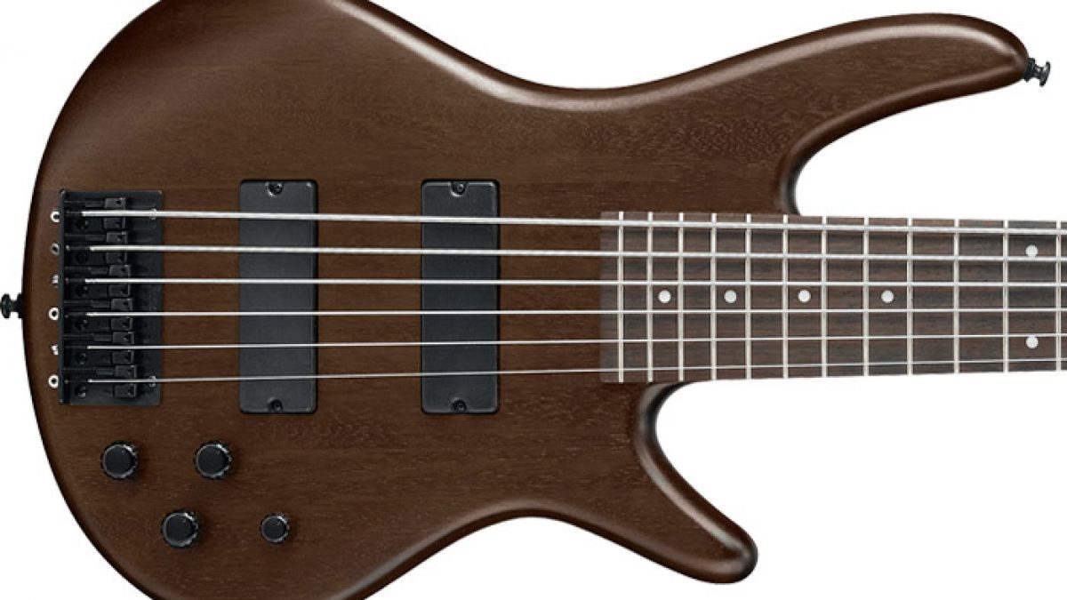 IBANEZ SDGR 6-String Electric Bass GSR206B-WNF, Walnut
