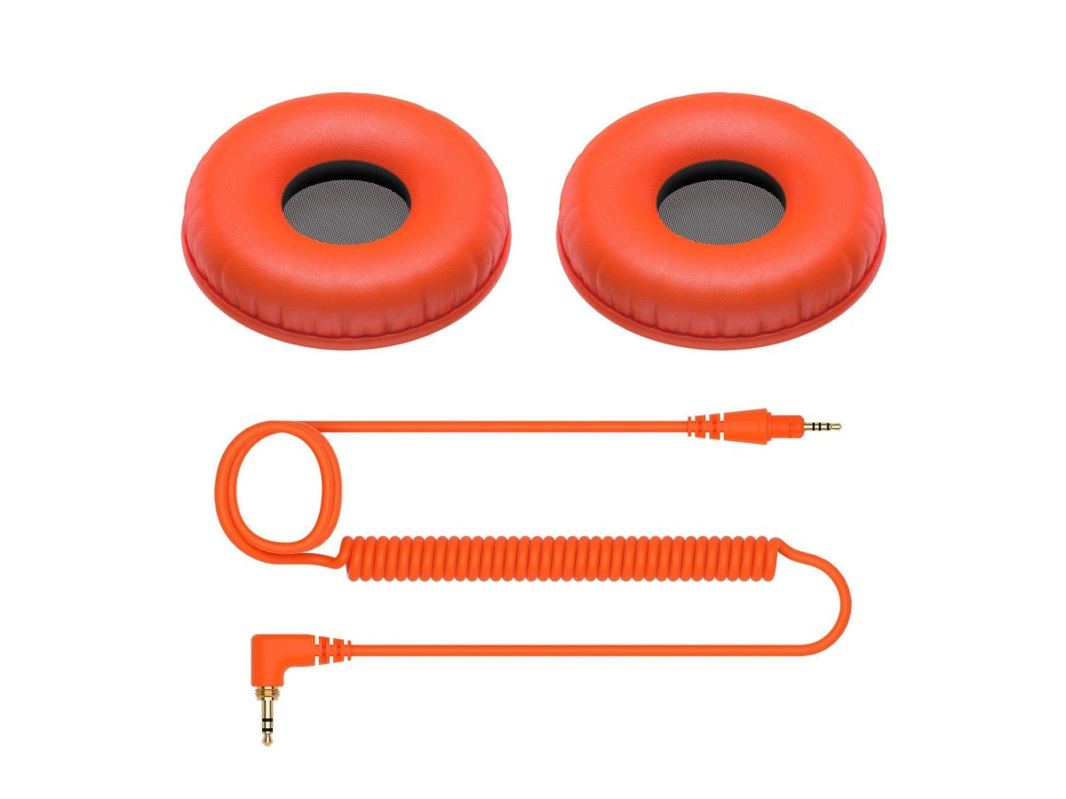 Pioneer Almohadillas Y Cable Naranja Para Hdj-cue1