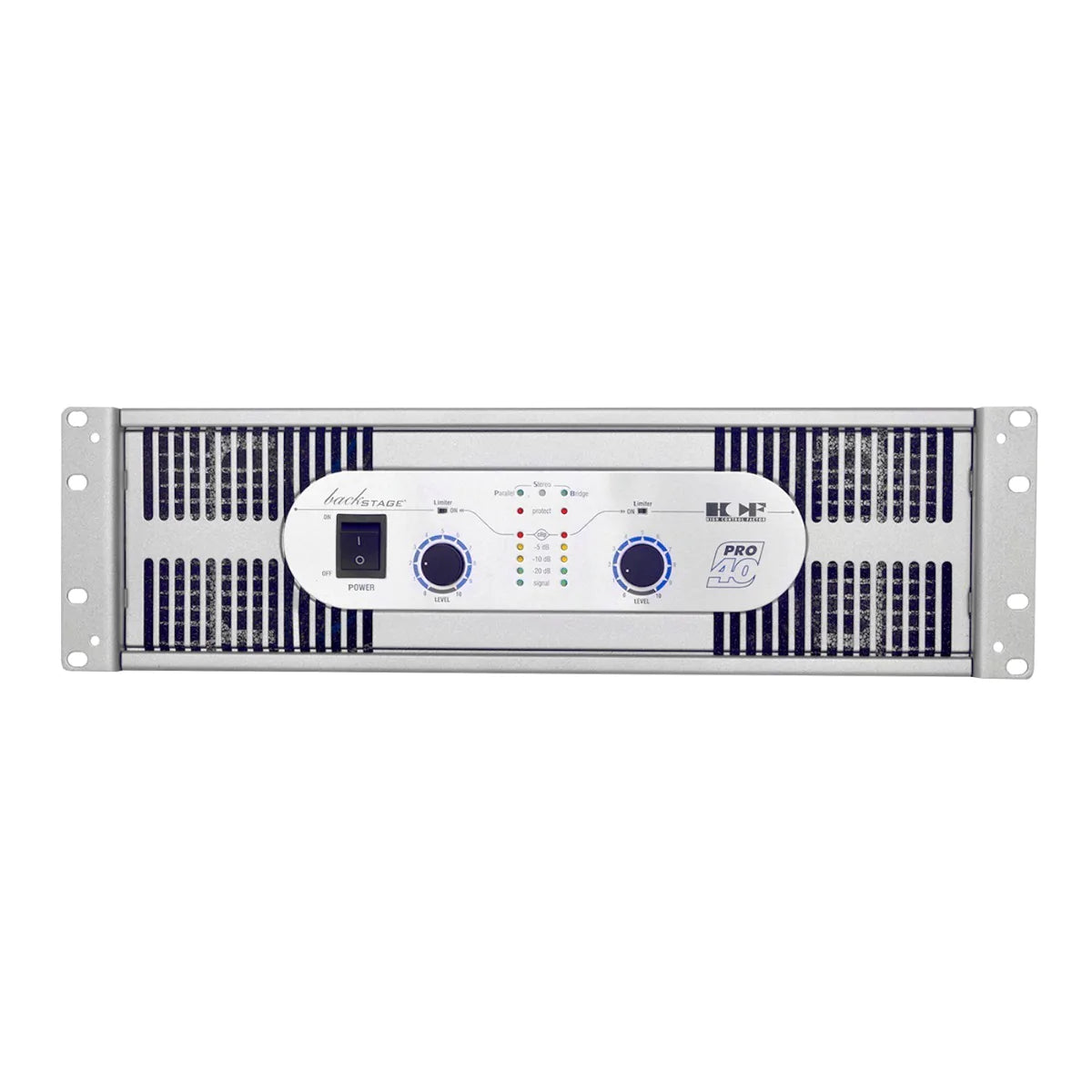 Amplificador Profesional Backstage HCF PRO 40 Potencia 4000w RMS