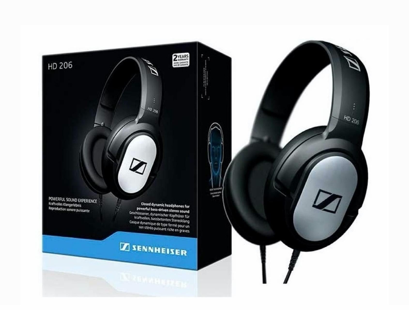 Sennheiser Audifonos Profesionales Dj Hd206