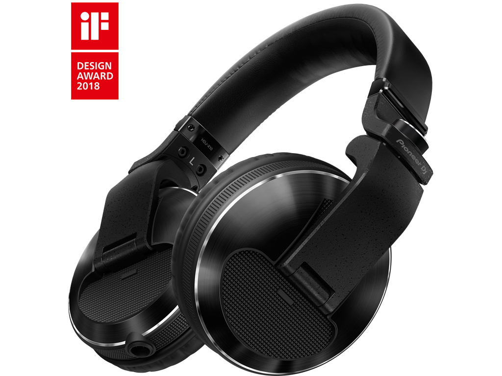 Pioneer Audífonos HDJX10K Profecionales, Color Negro