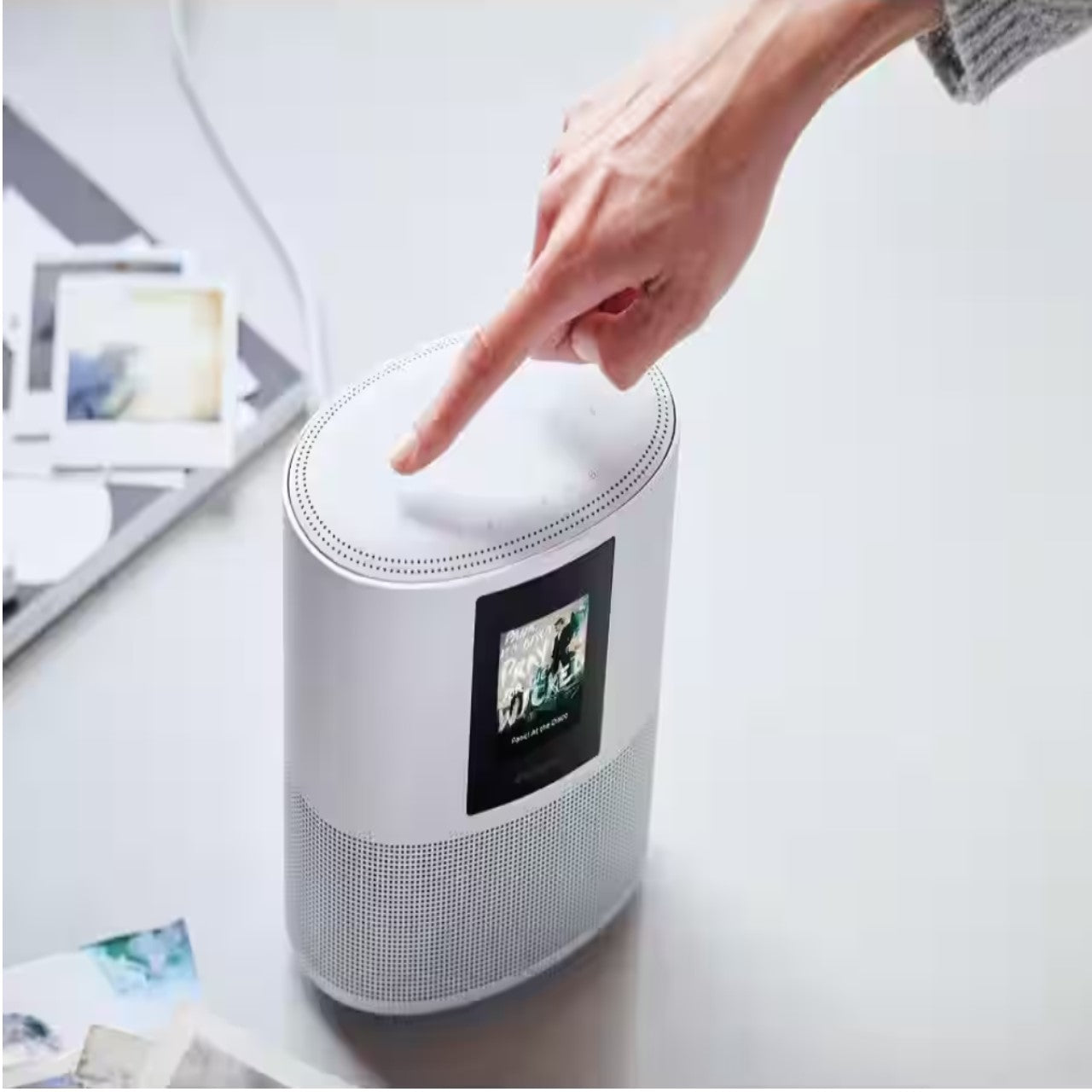 Bose bocina home speaker 500 inalámbrica color Slv