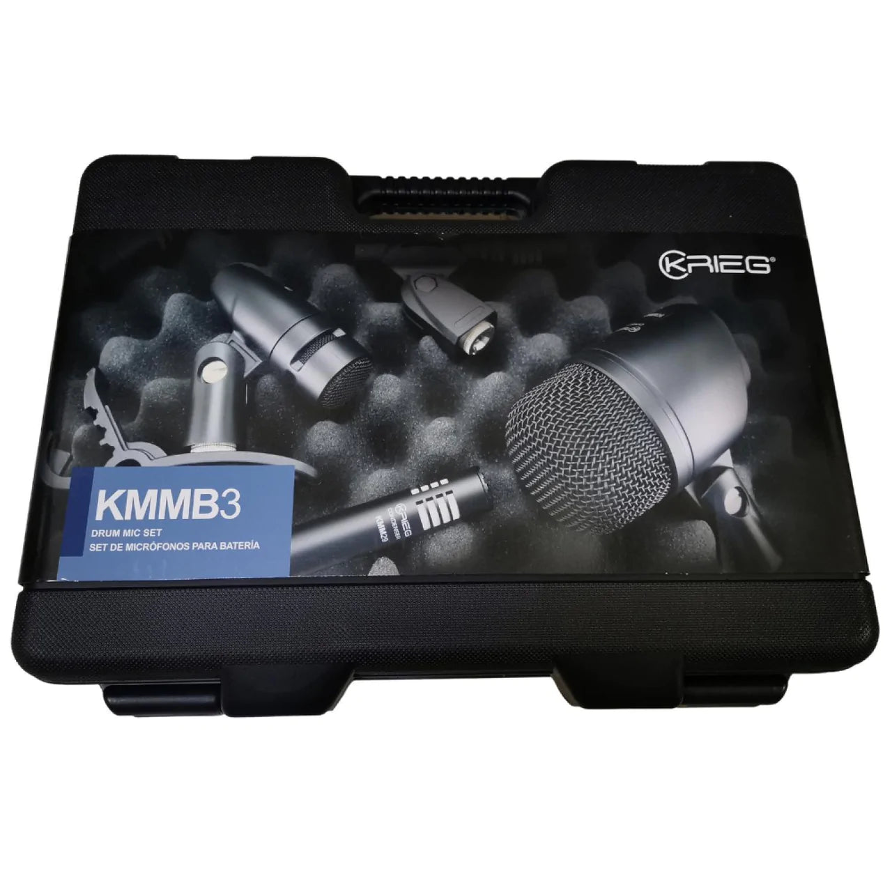 Krieg Drum Kit Kmmb3 Set De 7 Micrófonos Para Batería