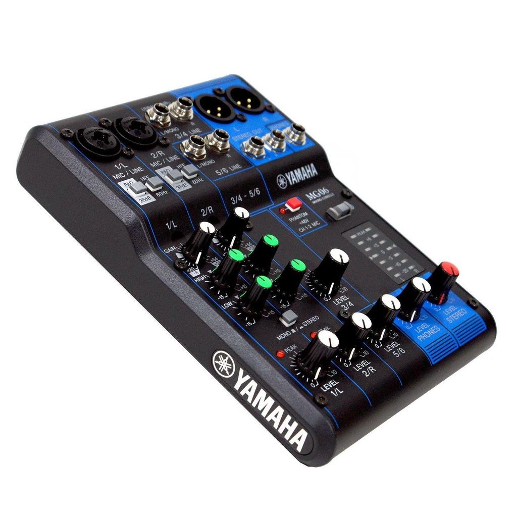 Yamaha Mezcladora 6 Canales Mg06 Tienda Oficial