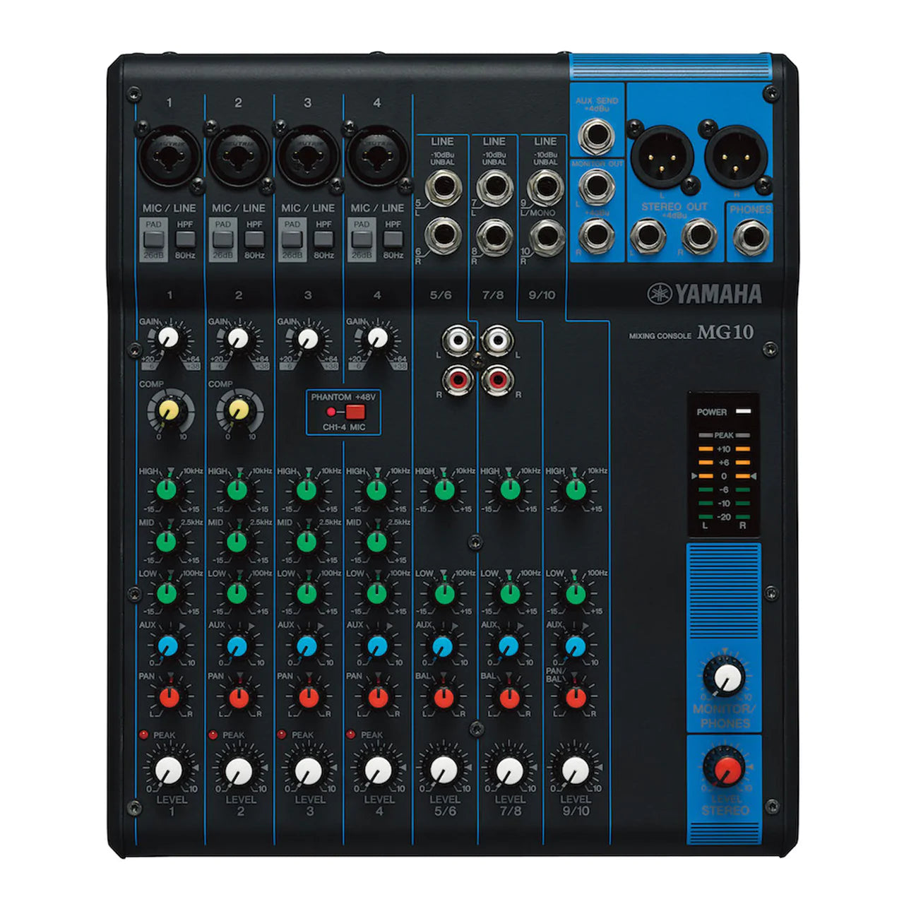 Yamaha Mg10 Mezcladora 10 Canales Original Súper Oferta