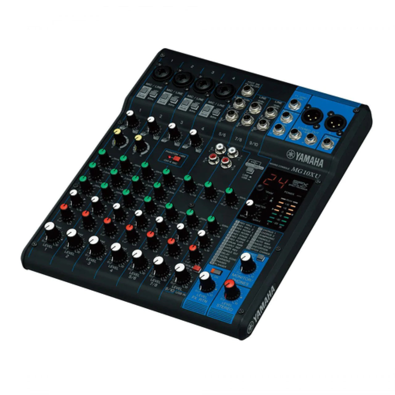 Mezcladora Yamaha Mg10xu Cuenta con Puerto Usb, 10 Canales