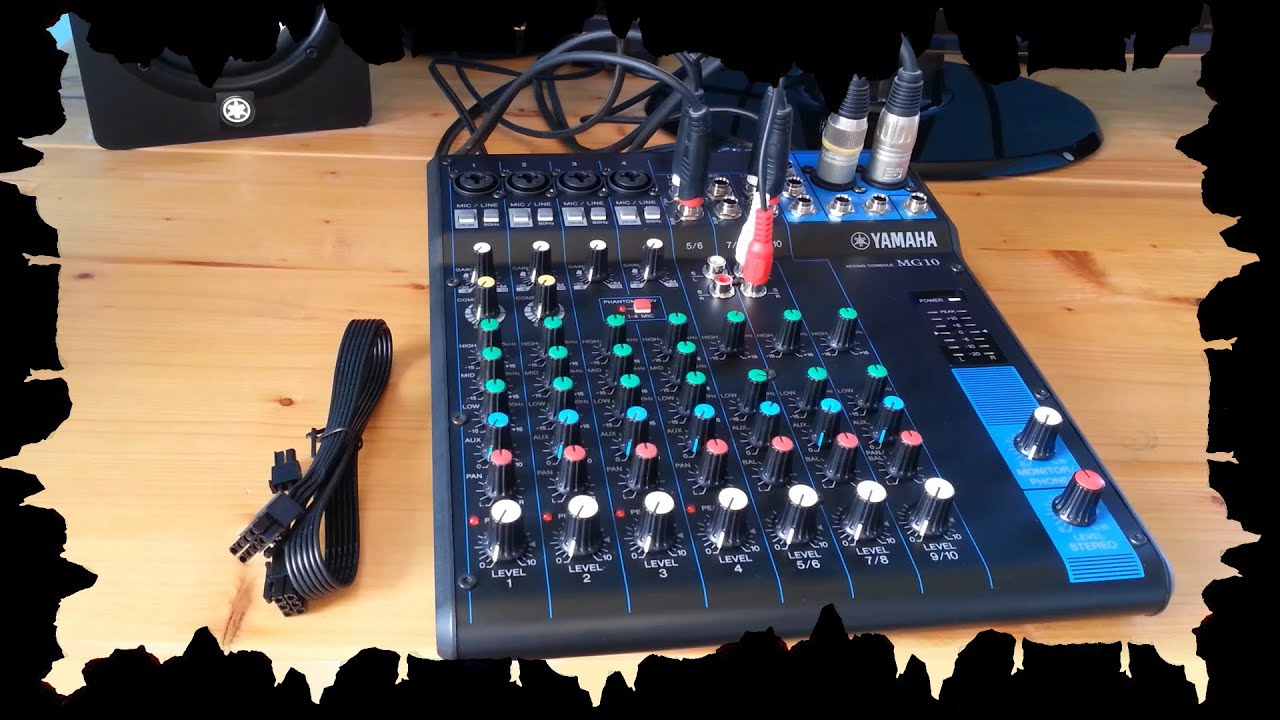 Mezcladora Yamaha Mg10xu Cuenta con Puerto Usb, 10 Canales