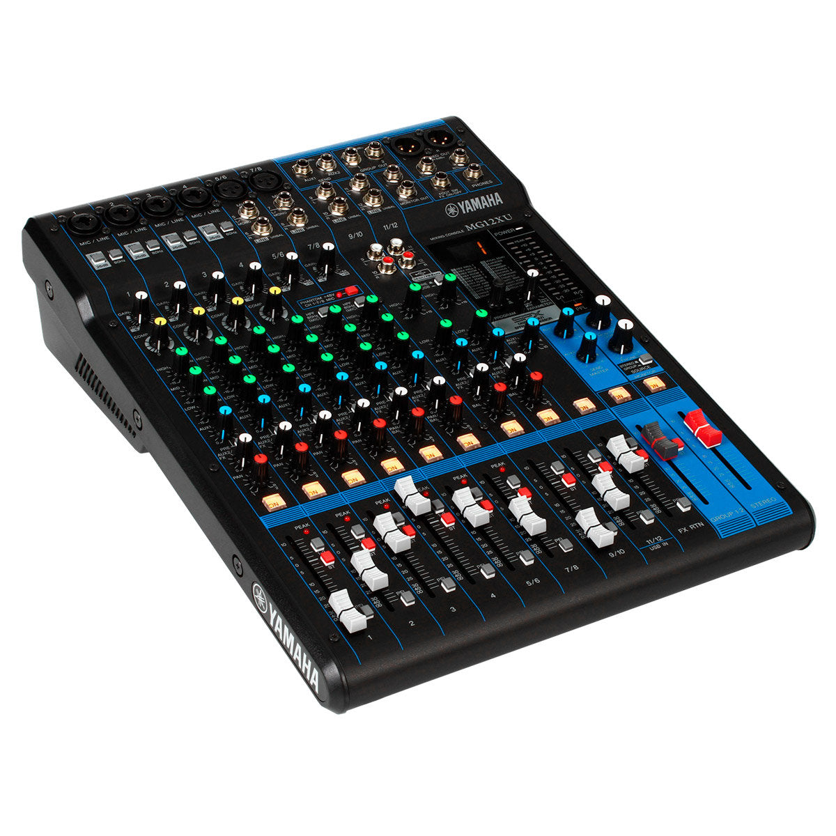 Yamaha Mezcladora 12 Canales Con Usb Y Efectos Mg12xu