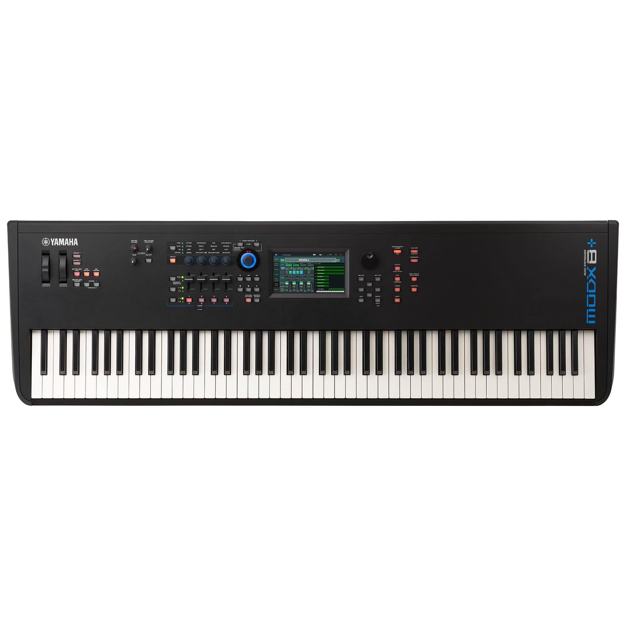 Yamaha teclado Modx8+ Plus Sintetizador 88 Teclas Pesadas