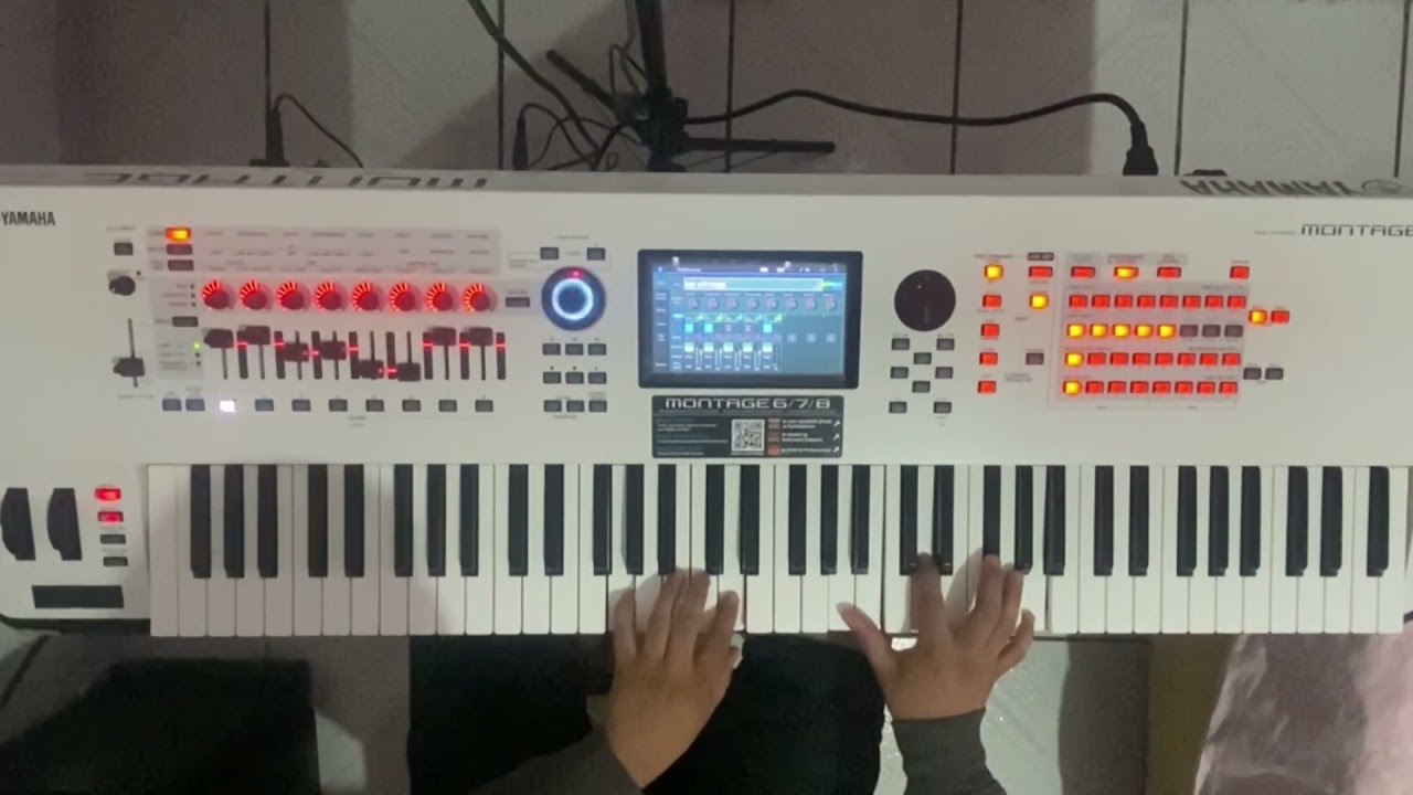 Yamaha Montage 8 Sintetizador 88 Teclas Con Peso Usb Midi