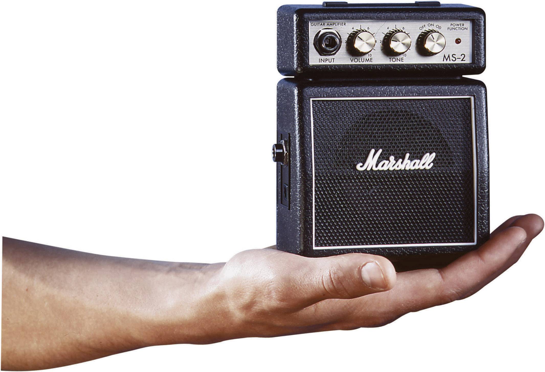 Amplificador Marshall Micro Amp Ms-2 Guitarra De 1w Negro