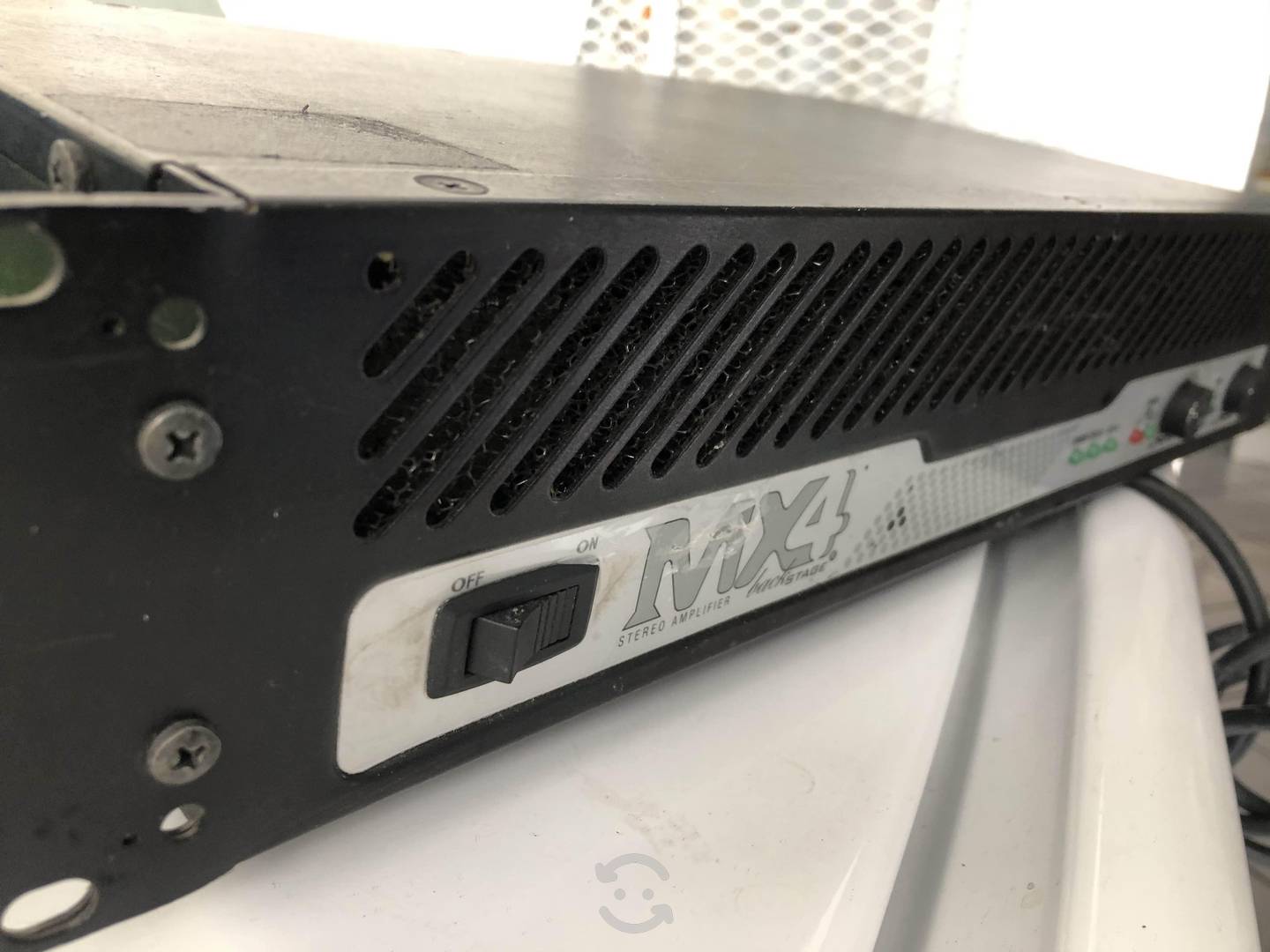 Backstage Amplificador De Potencia 400w 2 Ohms Rms Mx4