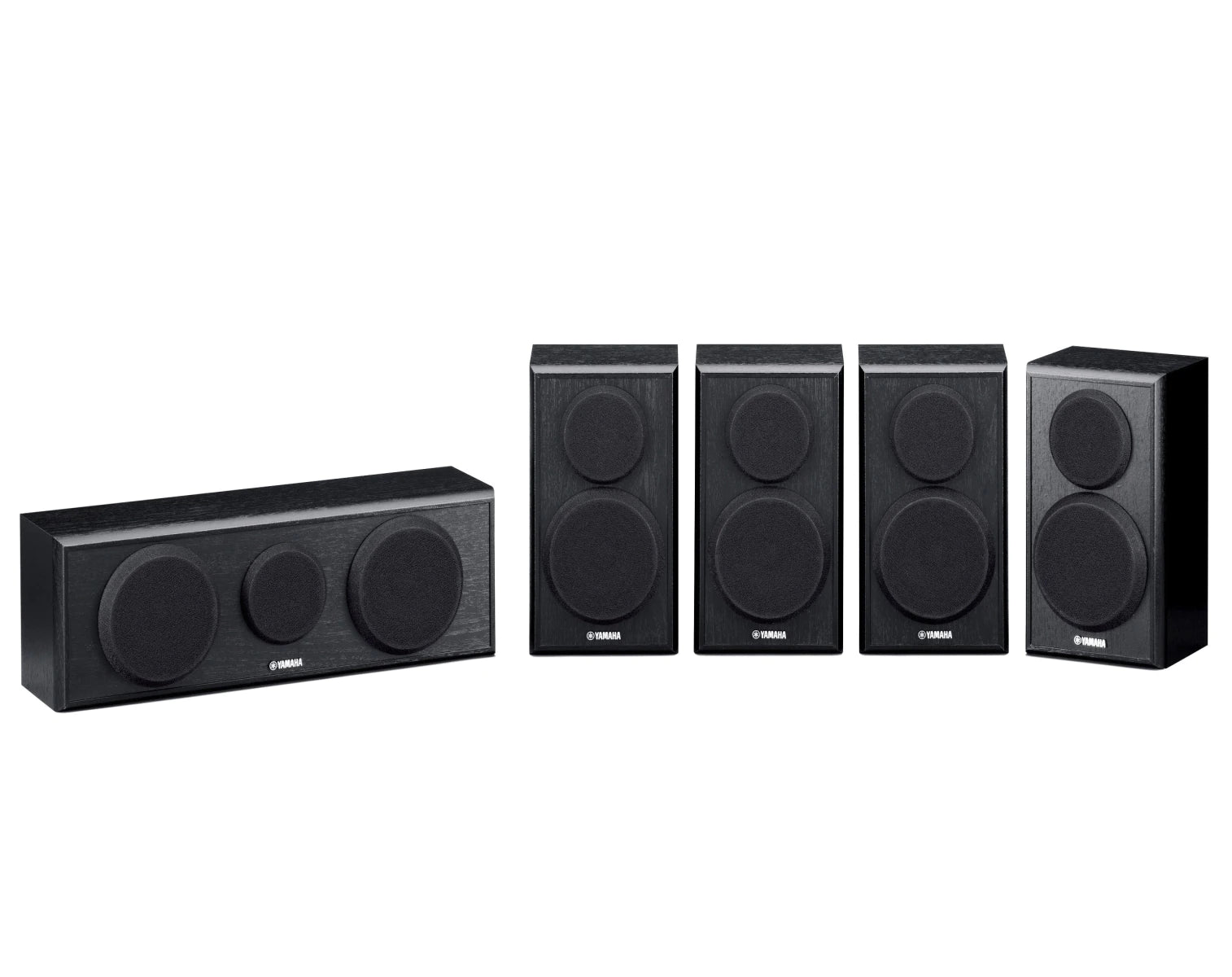 Yamaha Ns-pa150 5 Bocinas 4 Baffles De Repisa Y 1 Central