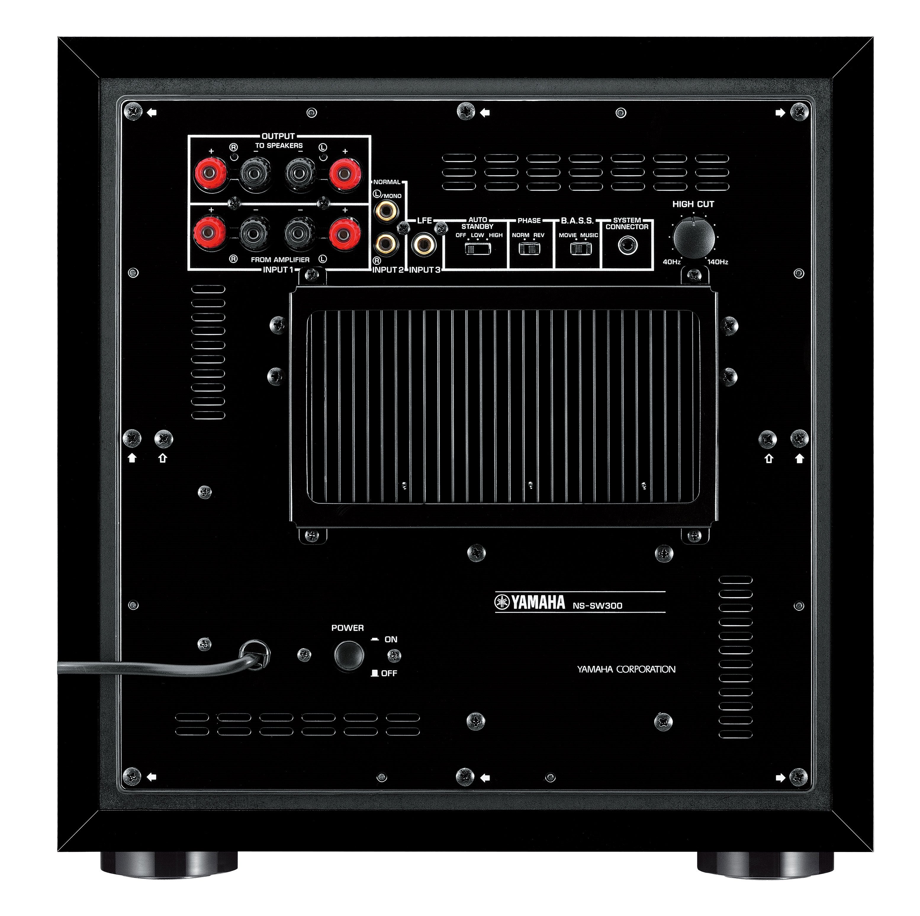 Yamaha Ns-sw300pb Subwoofer Activo Color Piano Black