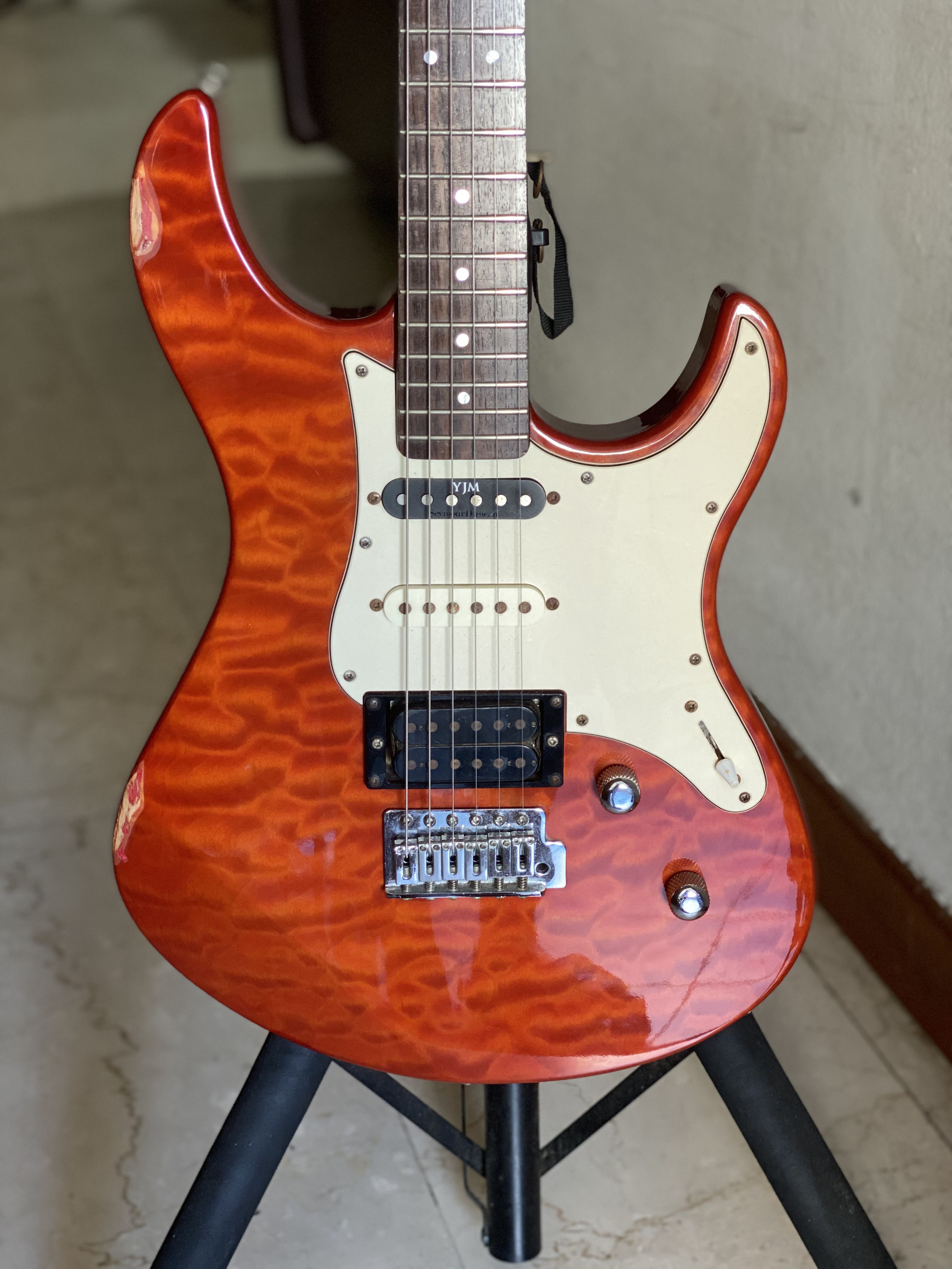 Yamaha Pacifica Pac212vqmcb Guitarra Electrica