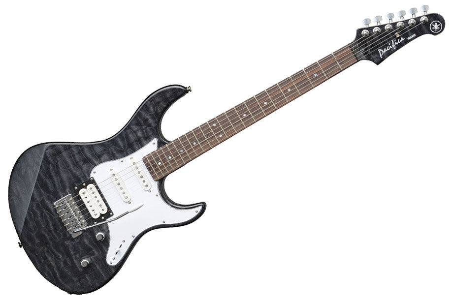 Guitarra Eléctrica Yamaha Pacifica PAC212VQMTBL-Transluced Black
