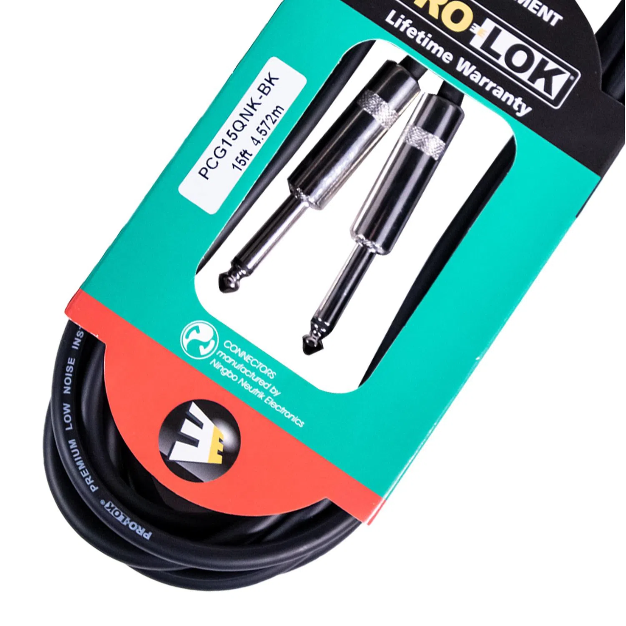 Cable Para Guitarra 15ft Pcg15qnk Tropical