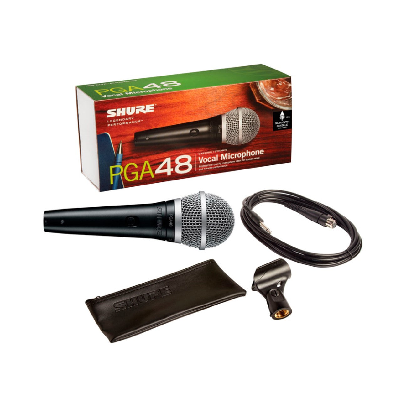 Micrófono Para Voces Shure Pga48 - Qtr