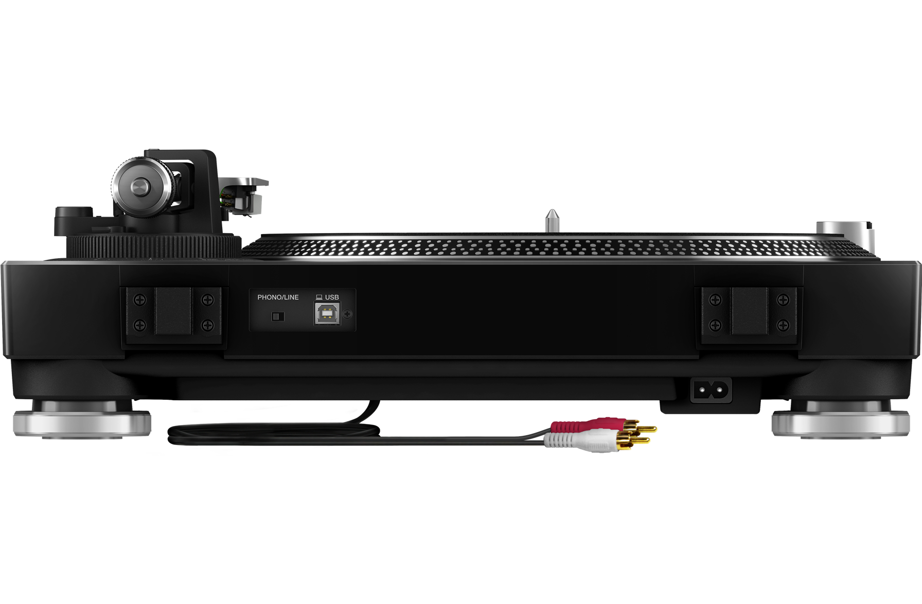 Pioneer Tornamesa traccion directa color negro Incluye Aguja