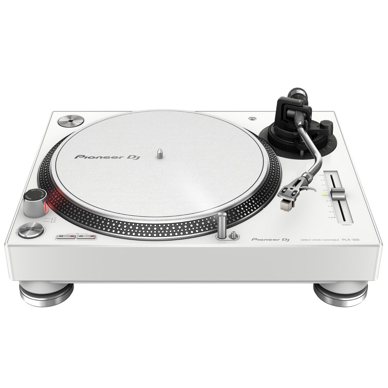 Pioneer DJ Direct Drive Turntable PLX500 White