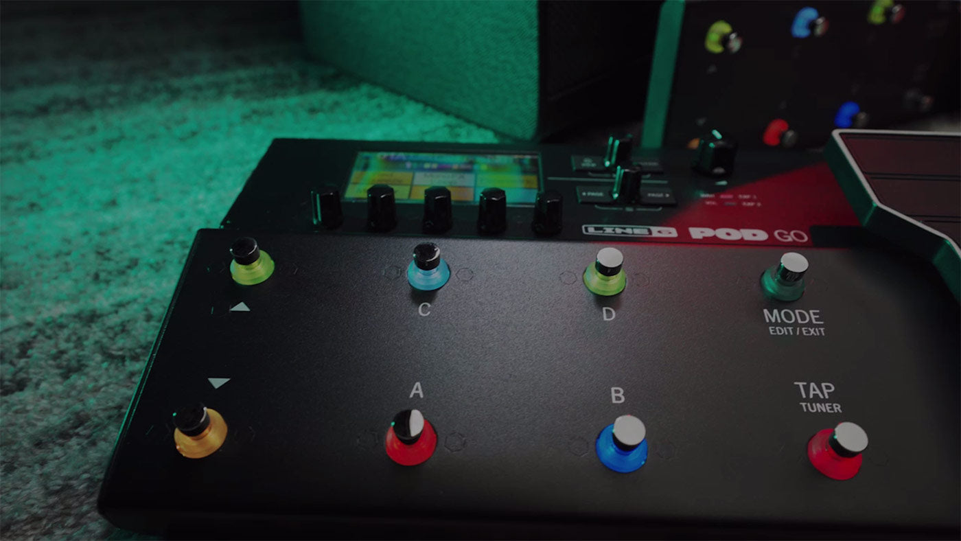 Line 6 Pod Go Pedalera Multi Efectos Para Guitarra