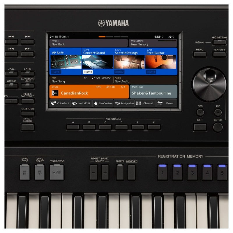 Yamaha PSR-SX700 Teclado Profesional 61 Teclas