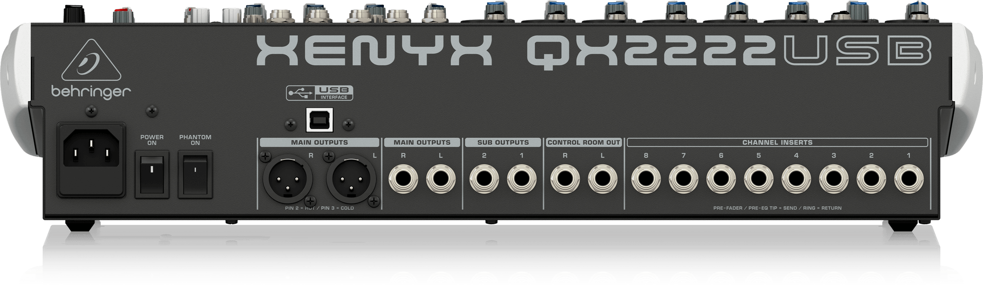 Behringer Mezcladora Xenyx Qx2222usb