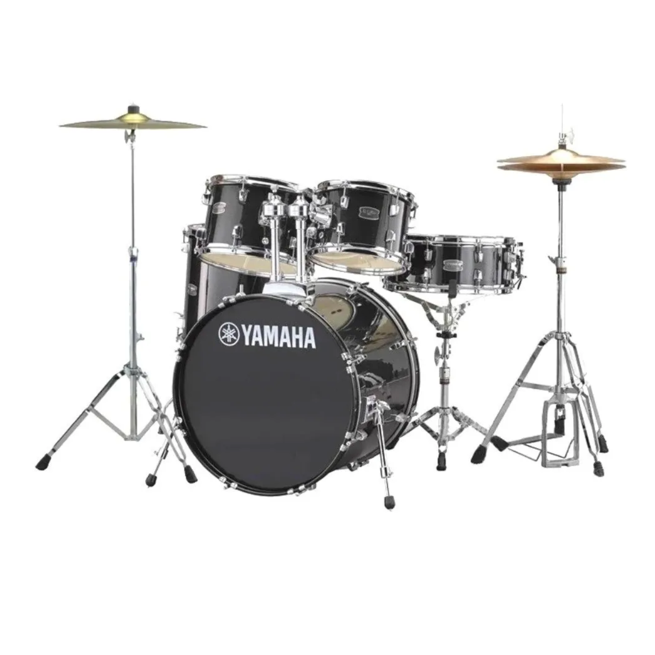 Yamaha Batería Rydeen Con Herrajes Rdp2f5blgset Con Platillo